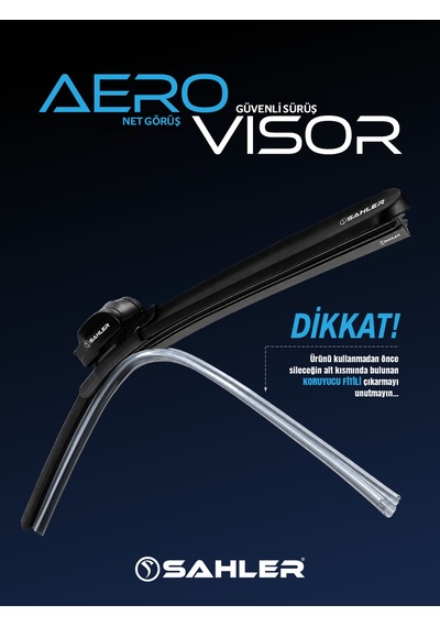 Sahler Aerovisor Volkswagen Passat B6 2005-2010 Arası Uyumlu Ön Cam Silecek Takımı 600/480 Mm