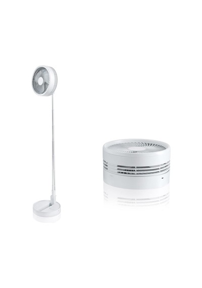 Lıvıngton Fold & Cold Uzatılabilir Mini Vantilatör, Pilli, Güçlü Usb Vantilatör, 10 Saat Çalışma Süresi, E