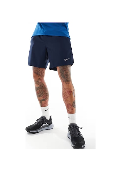 Nike Running Dri Fit 2 İn1 Challenger 7" Short Erkek Dokuma Taytlı Koşu Şortu Lacivert