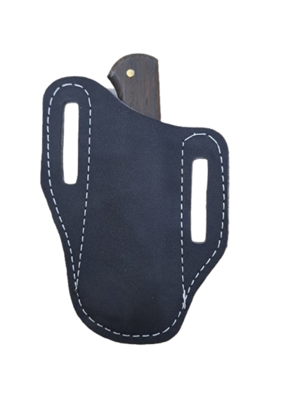 Kamp Çakı Kılıfı Kelebek Model 4cm Genişlik 10cm Derinlik Siyah
