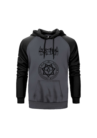 Burzum Demo İi Gri Renk Reglan Kol Sweatshirt Gri