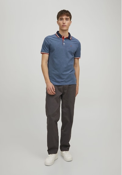 Jack & Jones Basic Polo Tişört-Paulos 12136668 Denim Blue Lacivert Jack & Jones Basic Polo Tişört-Paulos 12136668 Denim Blue Lacivert