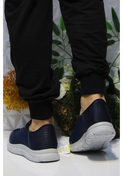 Fort Cheta Shıne Lacivert Rahat Esnek Yumuşak Bağçıksız Sneakers Ayakkabı 001