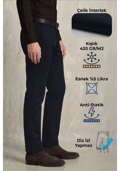 Erkek North Esnek Relaxed Beli Lastikli Jogger Pantolon Lacivert M702-r0311-05 Siyah
