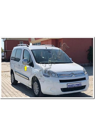 Woc Chrome Citroen Berlingo Krom Ayna Kapağı 2008-2011 2 Parça Ab