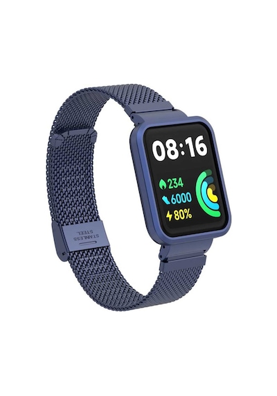 Xiaomi Redmi Watch 2 Lite Uyumlu Krd-66 Metal Mkst Kordon-krem