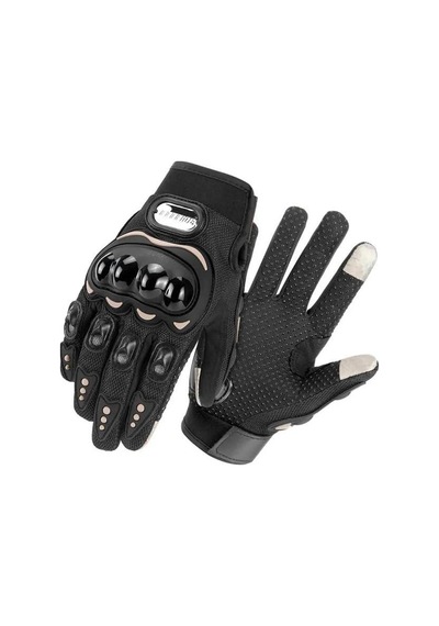 Biker Tam Parmak Korumalı Ve Nefes Alabilen Telefon Uyumlu Motorcu & Bisiklet Eldiveni Pro Spor Eldiveni