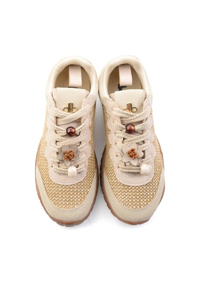 Bambi Bej Kadın Sneaker K01235002828