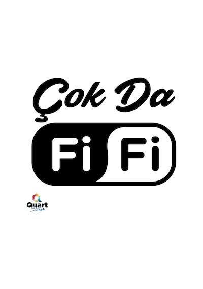 Çok Da Fi Fi Oto Sticker Araba Cam Sticker (496294394)