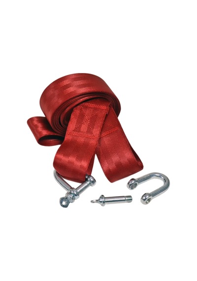 Nyf Çekme Halatı Kemer U Mapa/karabinalı 2 Ton 3,5 Mt X 4,5 Cm