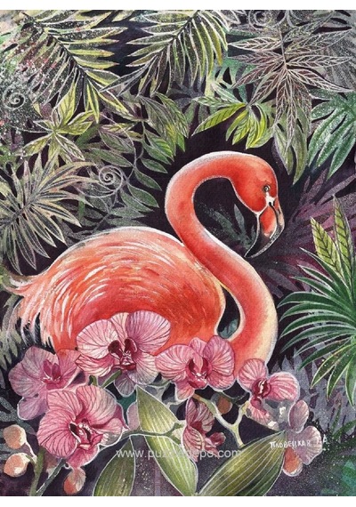 Nova 41097 Flamingo Puzzle - 1000 Parça - Tatiana Plovetskaya