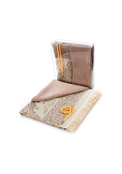 Ramazana Özel Set 8 - Seccade - Örtü - Tesbih - Kutulu