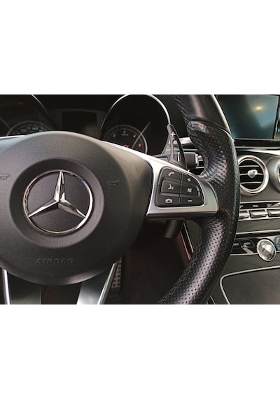 Mercedes W205 Direksiyon F1 Vites Kulakçık Paddle Shift Siyah