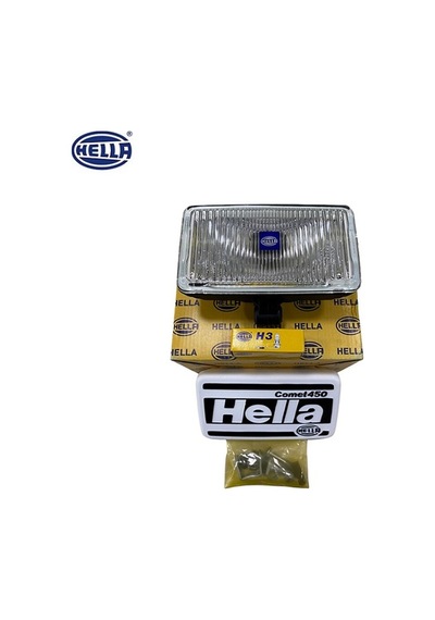 Hella 12v Sis Lambası Comet 450 Dikdörtgen (yayıcı-sis) (çok Çizg