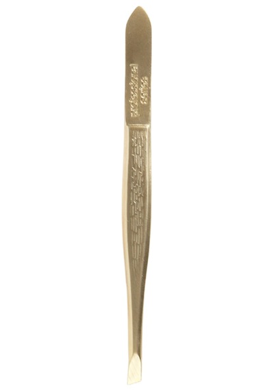 Elly Gold Series Profesyonel Eğimli Cımbız Kaş Alma Ve Tüy Temizleme Cımbızı