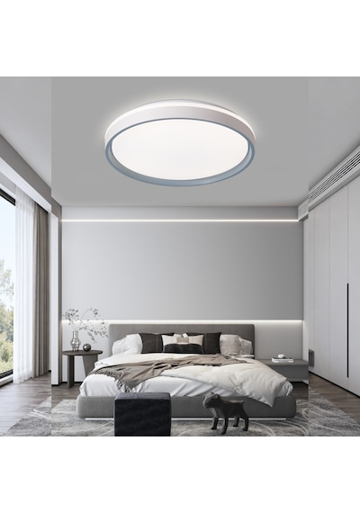 Ventoro Gri 120 Watt Plafonyer Led Avize Çok Renkli