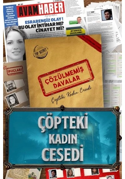 Çöpteki Kadın Cesedi Dava No:001 Molfy Kutu Oyunları