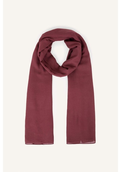 Defacto Fresh Scarfs X Defacto Premium Bordo Keten Şal I1758ax26smbr2 Bordo-br2