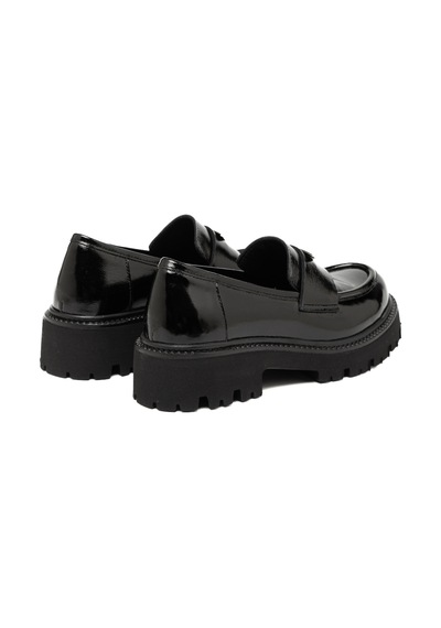Nero Black Sneaker Günlük Kadın 25k11768xr Vergelio Vernice Nero Bej