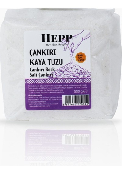 Çankırı Kaya Tuzu 500 Gr