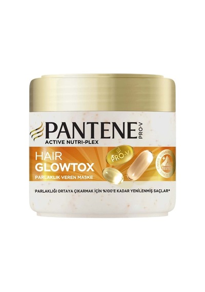 Pantene Glowtox Saç Bakım Maskesi 300 Ml - 6 Adet Tarı
