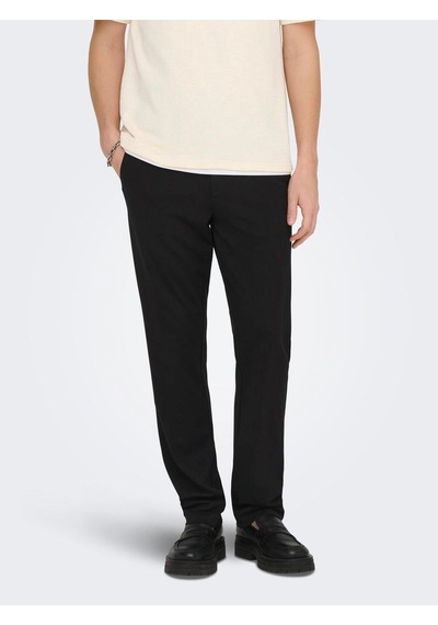 Only & Sons Erkek Normal Bel Siyah Pantolon - 22037907
