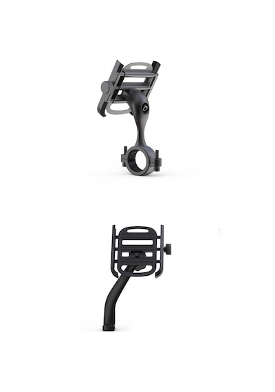 Metal Ayna Ve Gidon Bağlantılı Metal Motorsiklet Telefon Tutucu