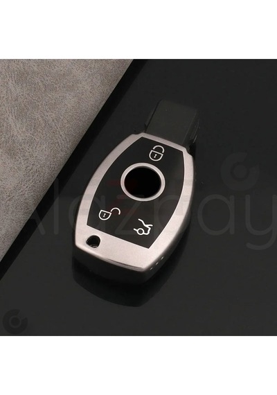 Mercedes A B C E S G Serisi Gl Gla Glc Cla Cls Amg W212 W205 W204 Titan Gri Tpu Anahtar Kılıfı