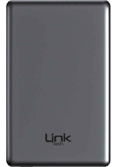 Linktech Wp15 Premium 5000 Mah 15w Kablosuz Şarj Powerbank Gri