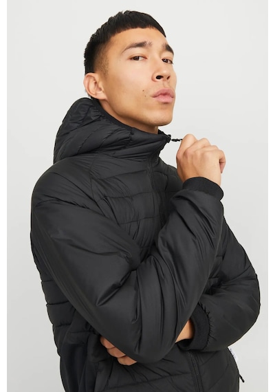 Jack & Jones Hibrit Günlük Erkek Siyah Ceket Mont - 12268511