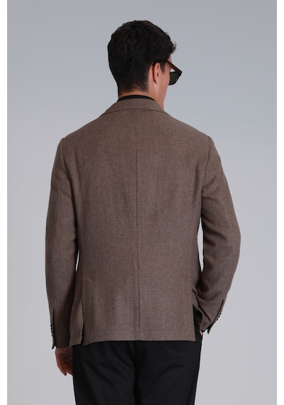 Lufian Daniel Spor Erkek Blazer Ceket Slim Fit Deve Tüyü Deve Tüyü 112140208100440 Deve Tüyü