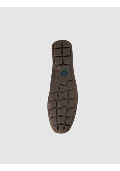 Cabani Taba Süet Deri Erkek Loafer Ayakkabı