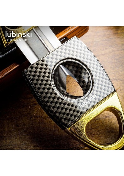 Lubinski Puro Kesici V-cut Carbon-gold 60ring