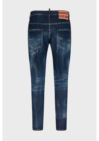 Dsquared2 Erkek Kot Pantolon S71lb1368 S30342 470 Lacivert