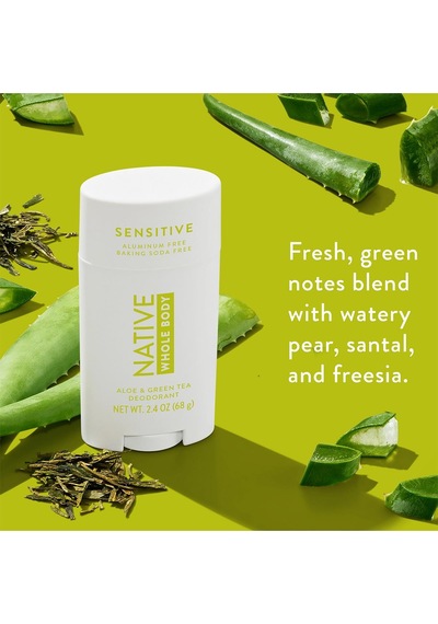 Native Sensitive Aloe & Green Tea Alüminyumsuz Stick Deodorant 75gr