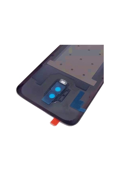 Oneplus 6T Arka Pil Batarya Kapağı Cam Kamera Lensli A6010 A6013S