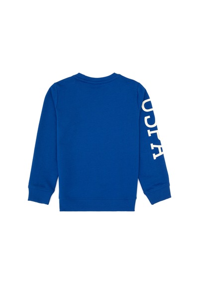 U.S. Polo Assn. Erkek Çocuk Mavi Basic Bisiklet Yaka Sweatshirt 50313831-VR212 U.S. Polo Assn. Erkek Çocuk Mavi Basic Bisiklet Yaka Sweatshirt 50313831-VR212