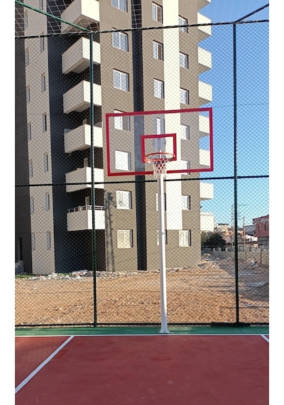 Mia Basketbol Potası 105 180 8 Mm Solid Polikarbon 45 Cm Sabit Çember