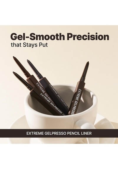 Clıo Suya Dayanıklı, Gün Boyu Kalıcı Kalem Eyeliner Extreme Gelpresso Pencil Liner 01 Black Brown Diğer