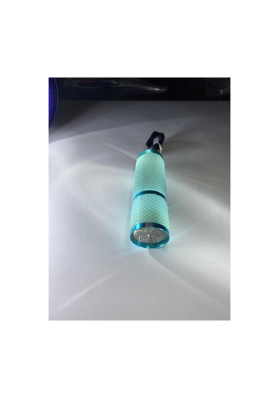 Mini Led El Feneri Anahtarlık Taşınabilir, Güçlü Işık, Kamp & Acil Durum Feneri Mavi