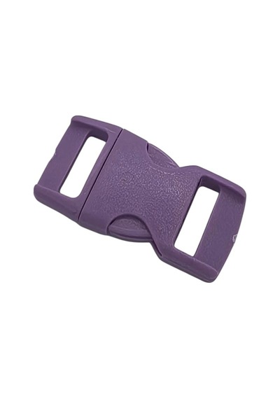 Paracord Aksesuar Paracord Bileklik Plastik Klips 1 Cm Lila 10 Adet