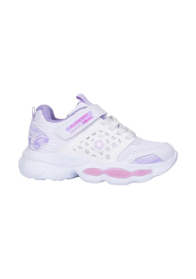 Tuğba Ortopedi 019 Çocuk Okul Öncesi Işıklı Rahat Sneaker Beyaz/lila