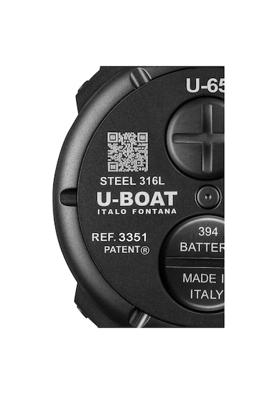 U-boat 3351 Erkek Kol Saati Siyah