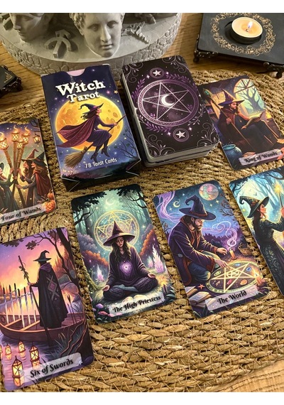 Witch Tarot Destesi - 78 Kart