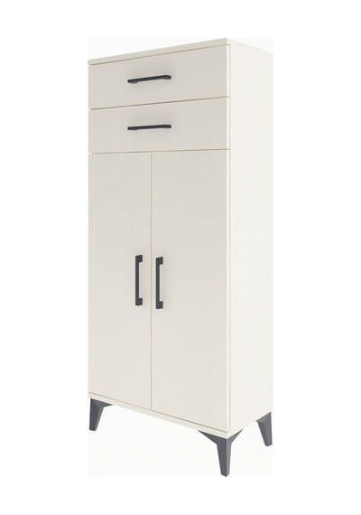 Arges Dolap 2 Raflı 2 Çekmeceli 2 Kapaklı 60x30x134 Aytaşı-ay... Aytaşı