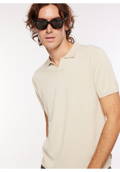 At.p.co Polo Yaka Slim Fit Gri Erkek Kazak A26475c100-