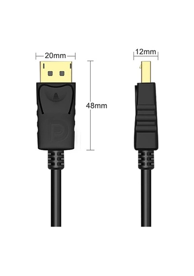 1.8 Metre DisplayPort DisplayPort Kablo 1.8m Erkek Erkek