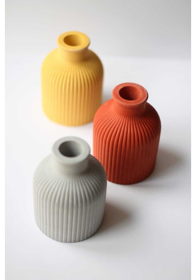 Bernami Mumluk Şamdanpinterest Kiremit Rengi Iskandinav Dekoratif Beton Biblo Diğer