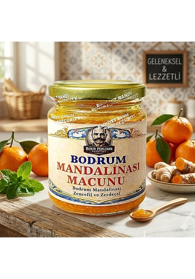 Bekir Pehlivan Naturals Bodrum Mandalinası Macunu 240 G