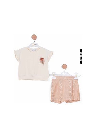 Xo Kids Kız Çocuk Şort 9ay-4 Yaş 56608 Vizon